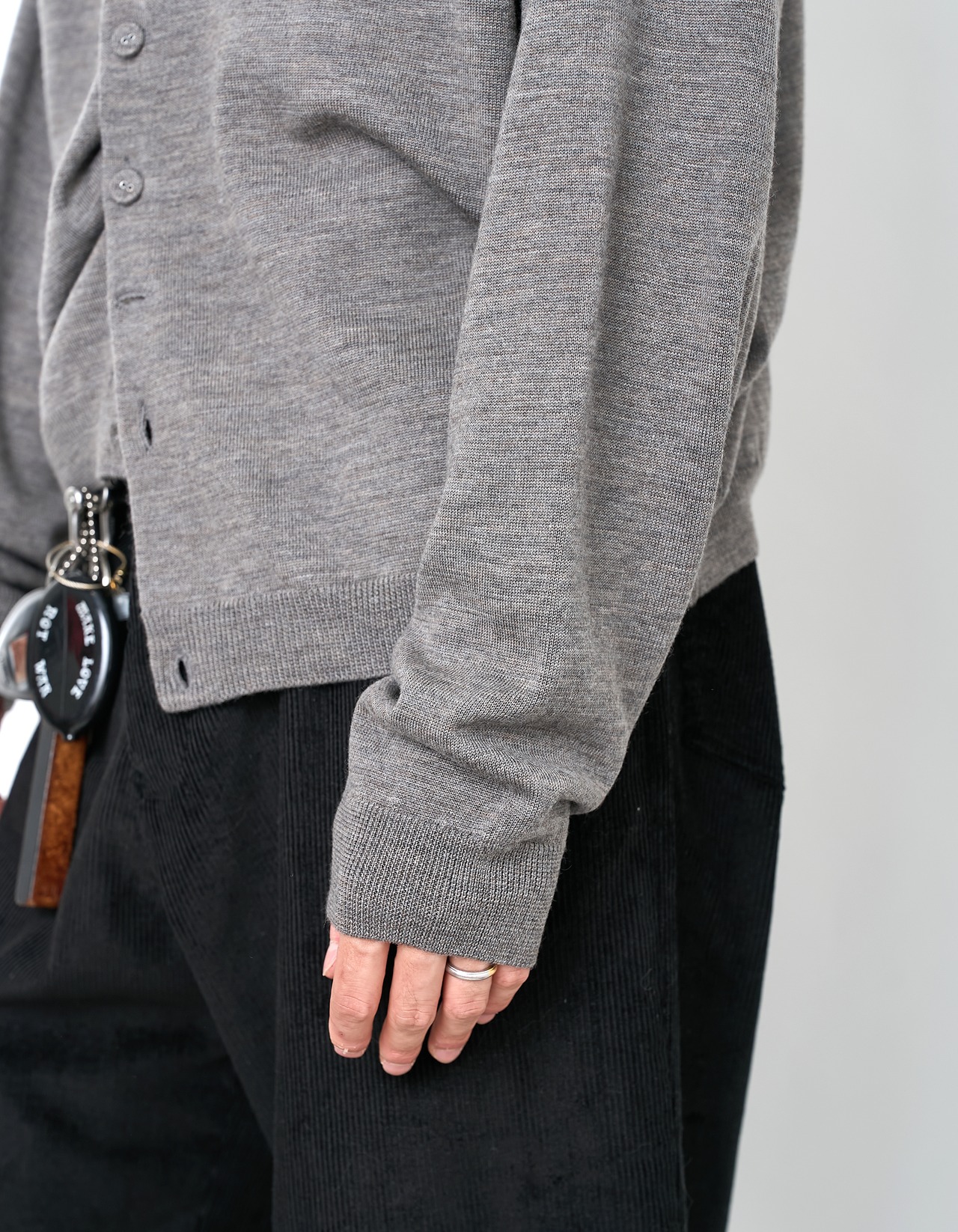 refomed "NEXT MAN CARDIGAN〔GRAY〕"