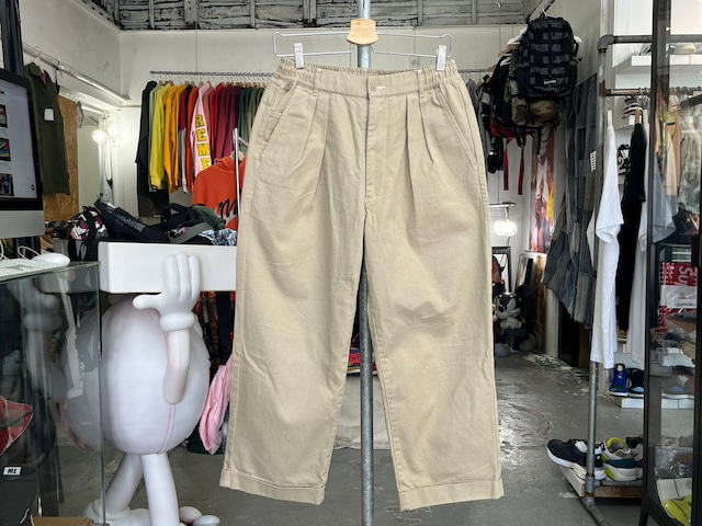 L.L.BEAN × BEAMS EXCLUSIVE BEAN'S WEEKEND CHINO PANT BEIGE XS 85803