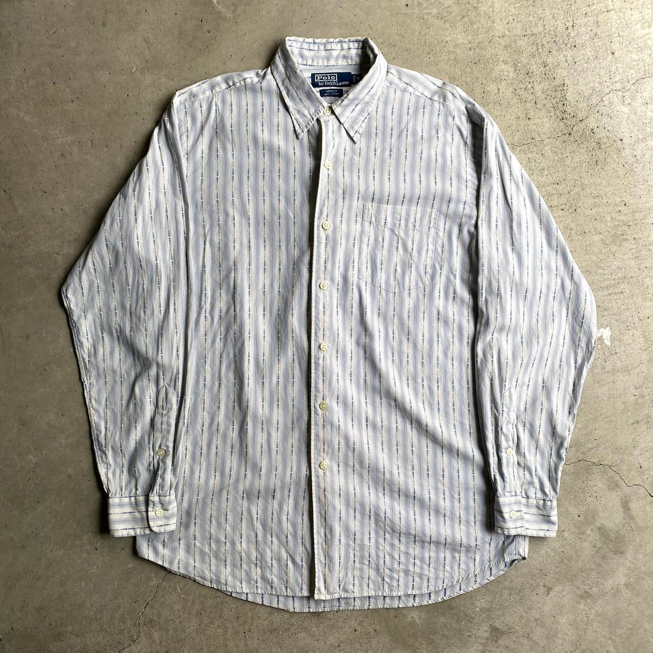 RALPH LAUREN ラルフローレン ネイティブ柄 ストライプシャツ メンズXL RALPH LAUREN ラルフローレン ネイティブ柄 ストライプシャツ メンズXL