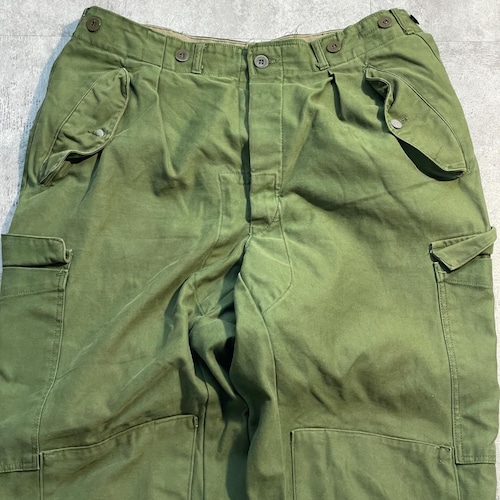 60s スウェーデン軍 実物 M-59 フィールドパンツ C152 w32 詳細写真4