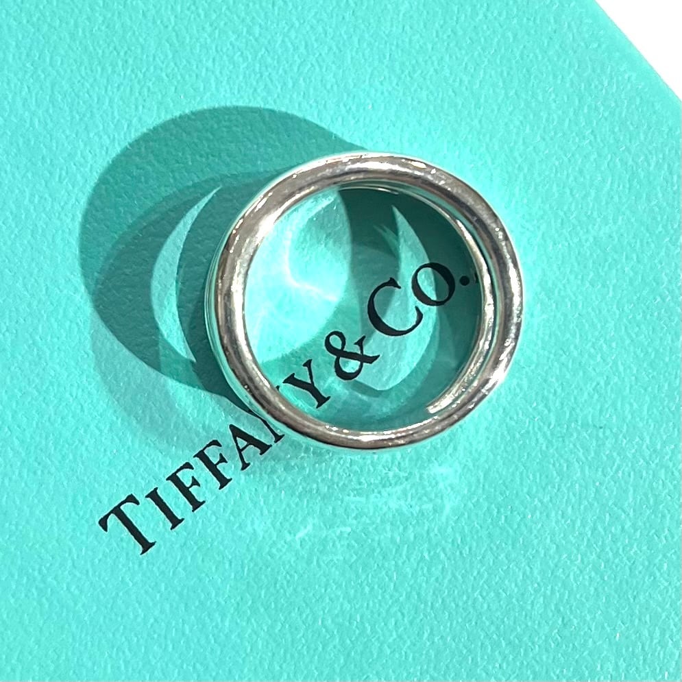 TIFFANY&CO】1964 シルバー925デザインリング／15.5号／シルバー925／W