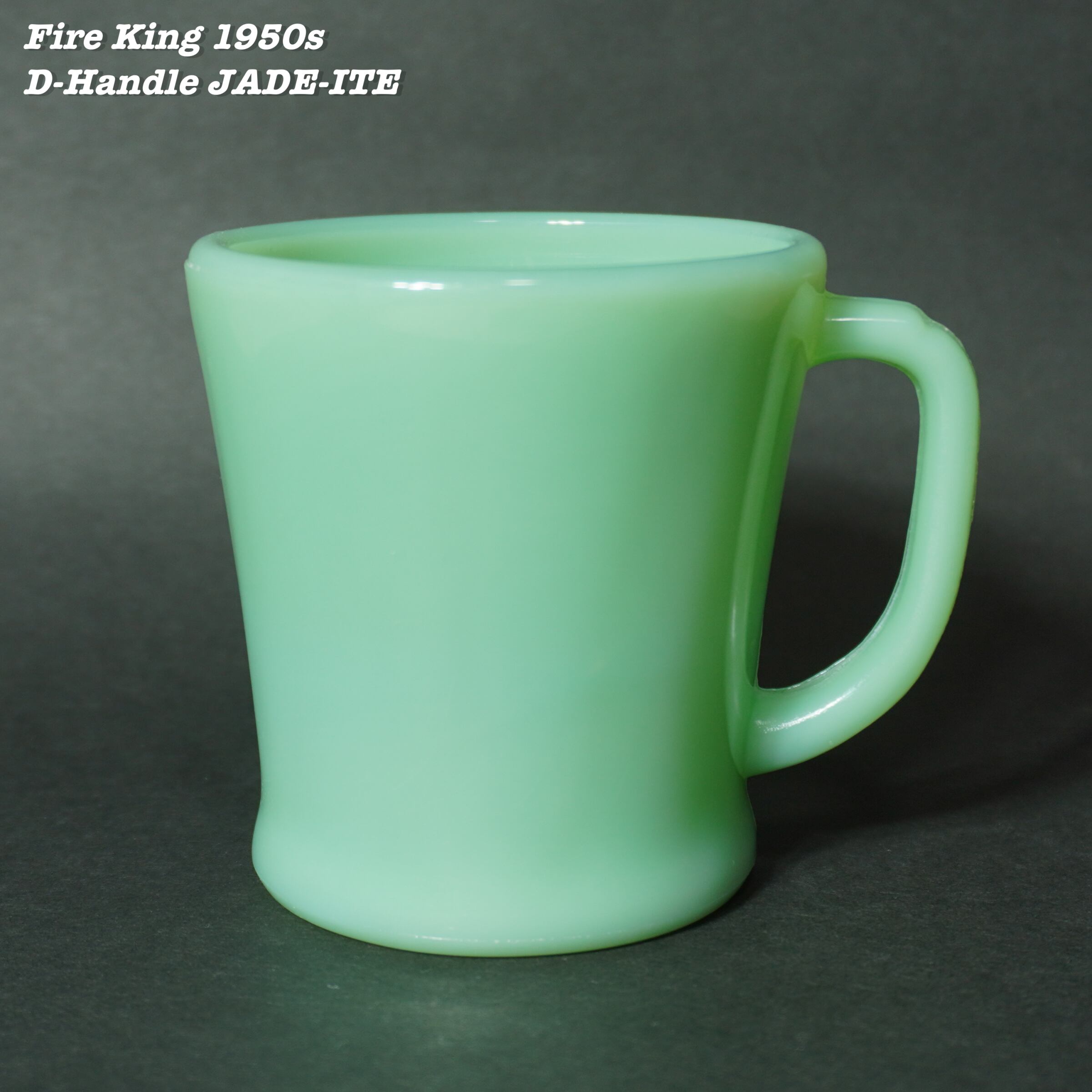 Fire King IVORY D-Handle Mug Cup 2pcs M011 | Loki Vintage&Used