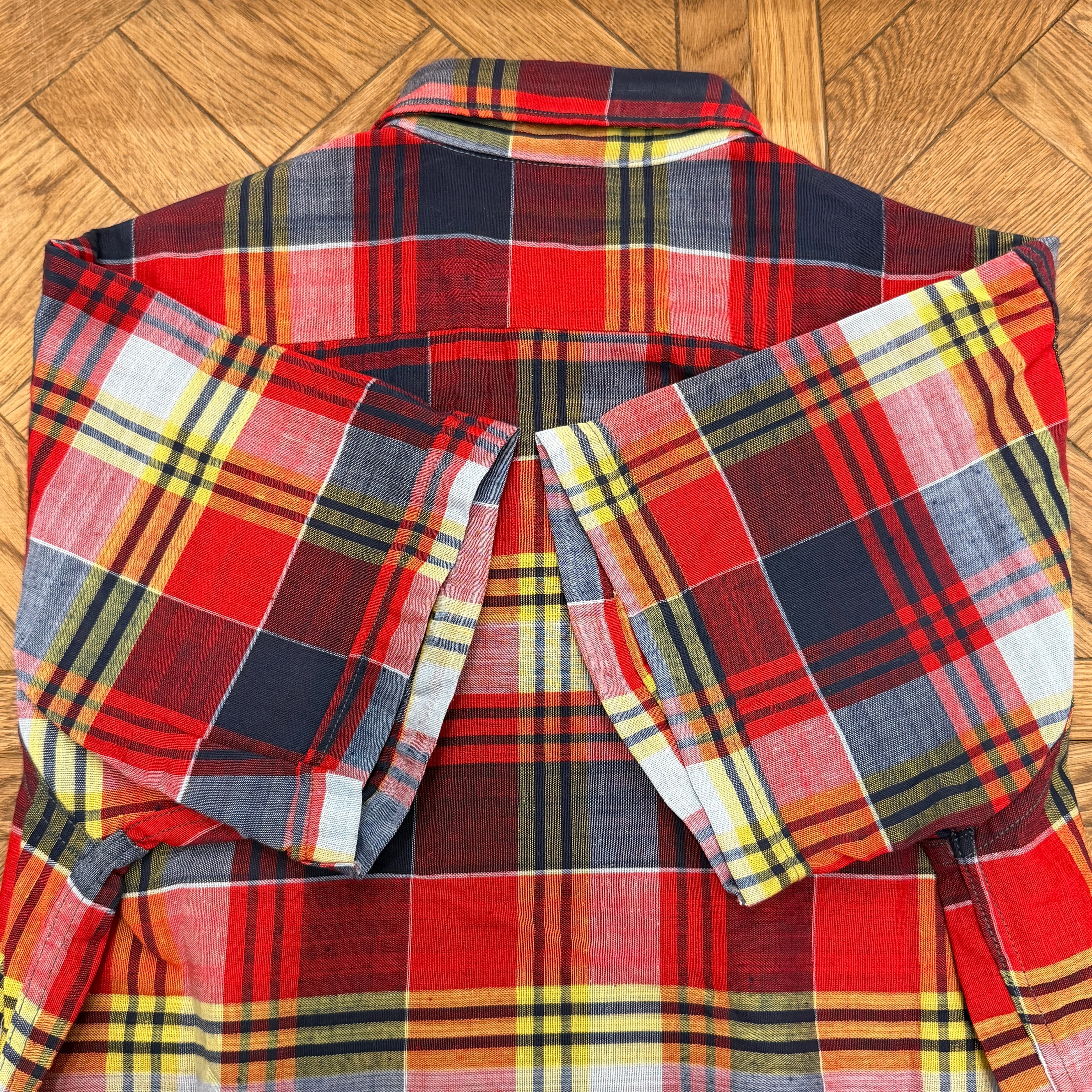 1960'S VINTAGE GLENN-GREGG S/S CHECK SHIRT | safarionline