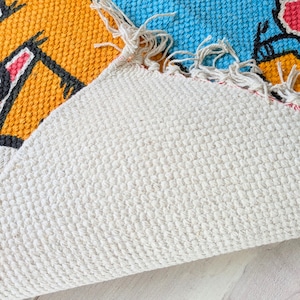 【 Mr.Peanut ( ミスターピーナッツ ) 】 『THE MOST FAMOUS PEANUTS』PLANTERS / COTTON MAT /  コットンマット/ Floor Mat / フロアマット〚アメリカン雑貨 アメトイ〛