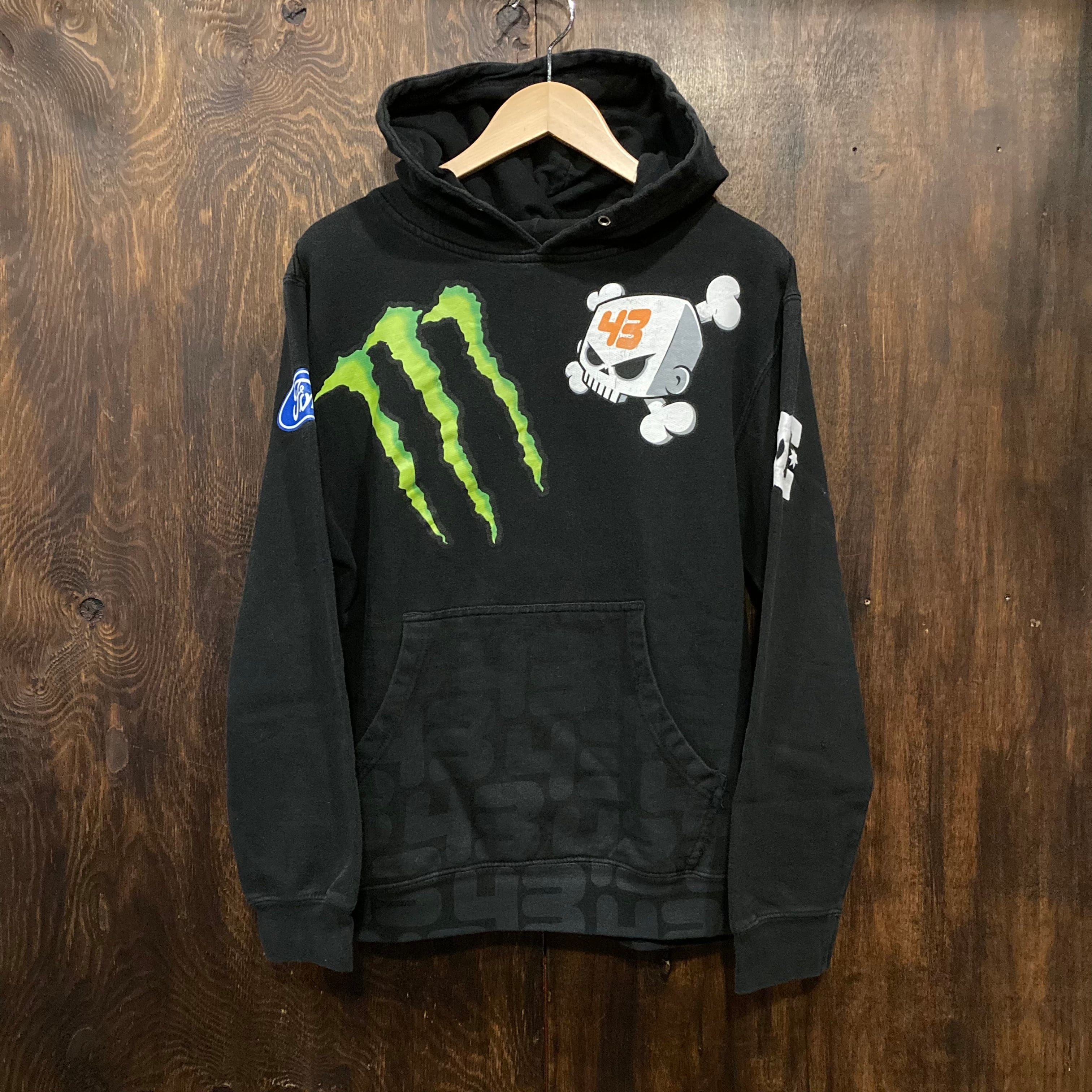 MONSTER ENERGY DC Ken Block ジップアップパーカー M