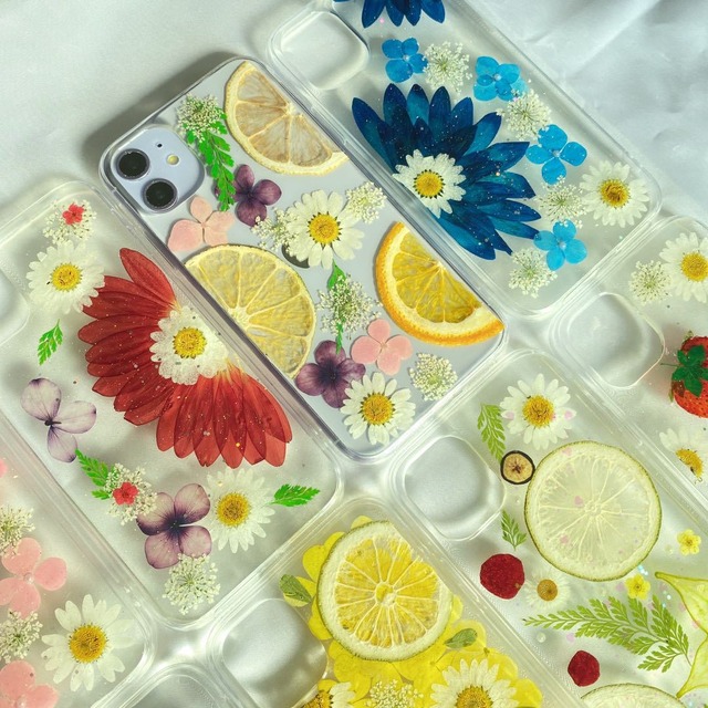 Iphoneケース スマホケース 押し花 押しフルーツ ソフトケース 花柄 At1 Sky R Tc Iphoneケース スマホケース 押し花 押しフルーツ ソフトケース 花柄 At1 Sky R Tc