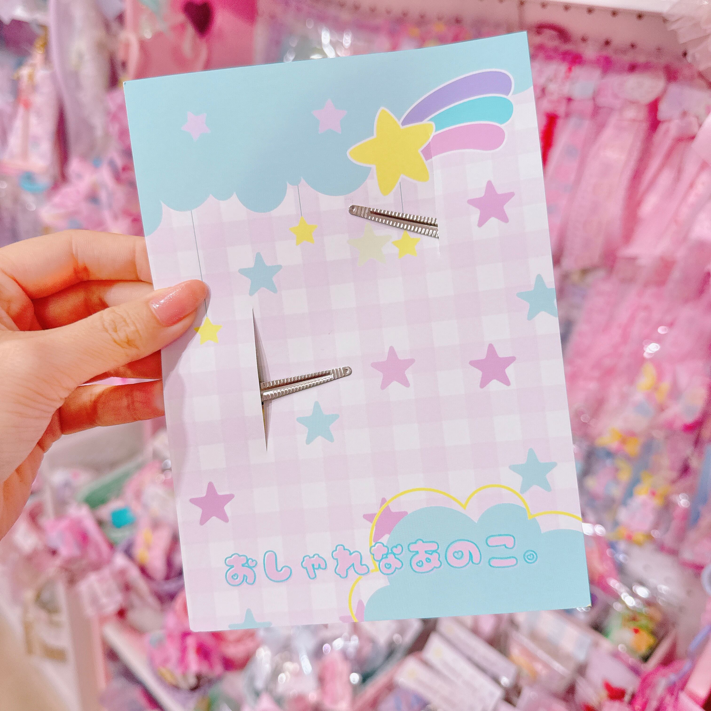 【P6】6-8ツインヘアクリップ