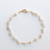 重ね付けでも可愛い翡翠眼鏡留めブレスレッド A貨翡翠  jd_br1000_w