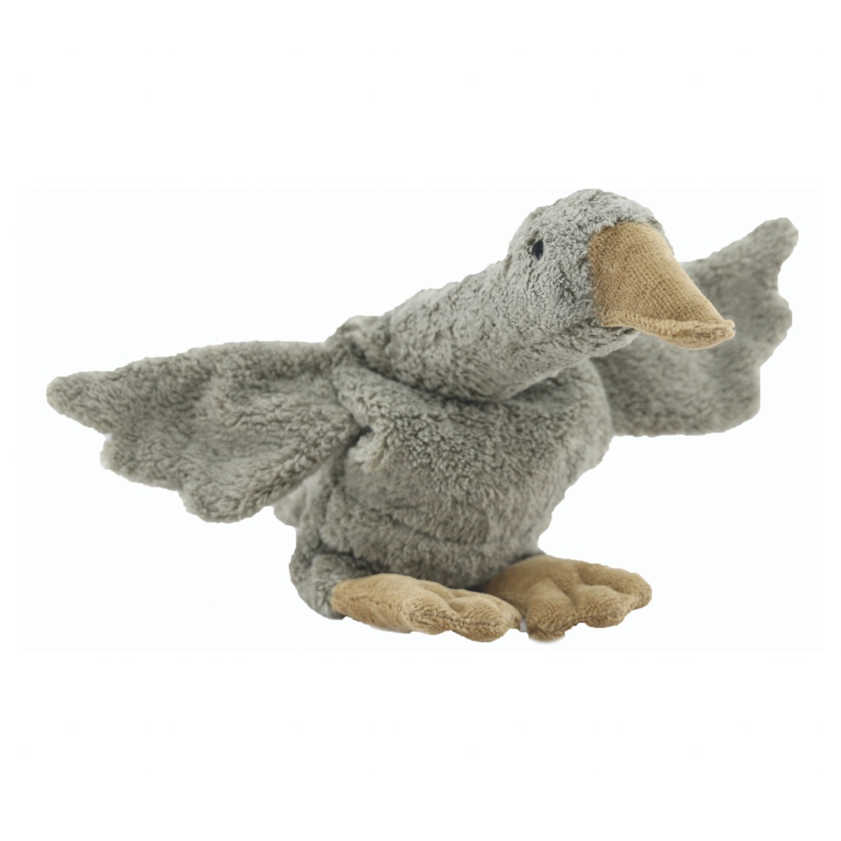 新品未使用 タグ付き Senger Naturwelt ガチョウ ぬいぐるみ Cuddly Animal Goose ( Grey Small ) / Senger Naturwelt