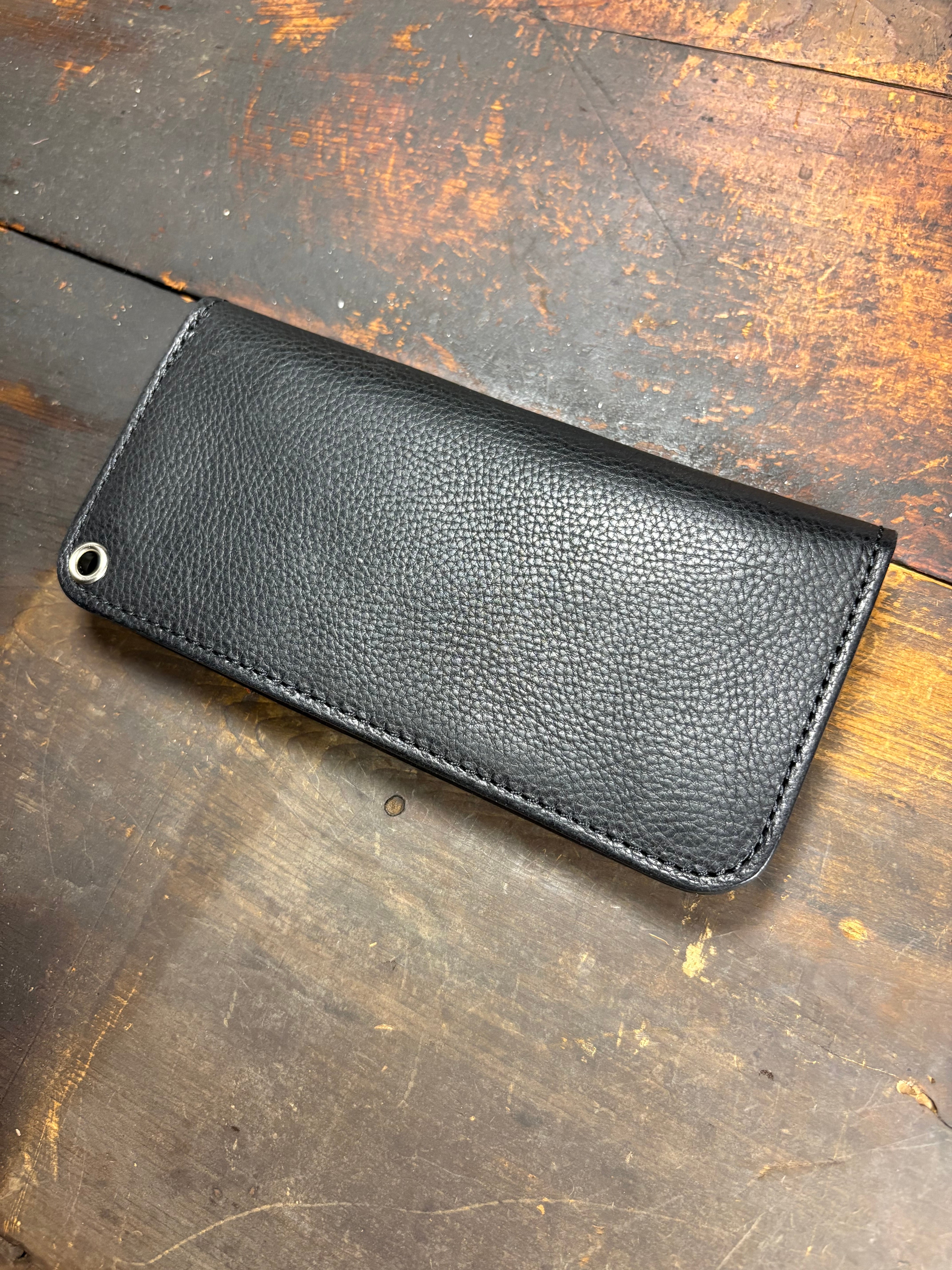 ロングトラッカー(表出しボタン) シュリンク SH008 BLK | TRAVISHOOD
