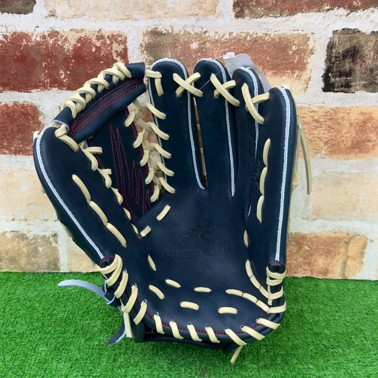 限定】glove studio RYU 硬式グローブ 701型 Mブラック 高校野球対応