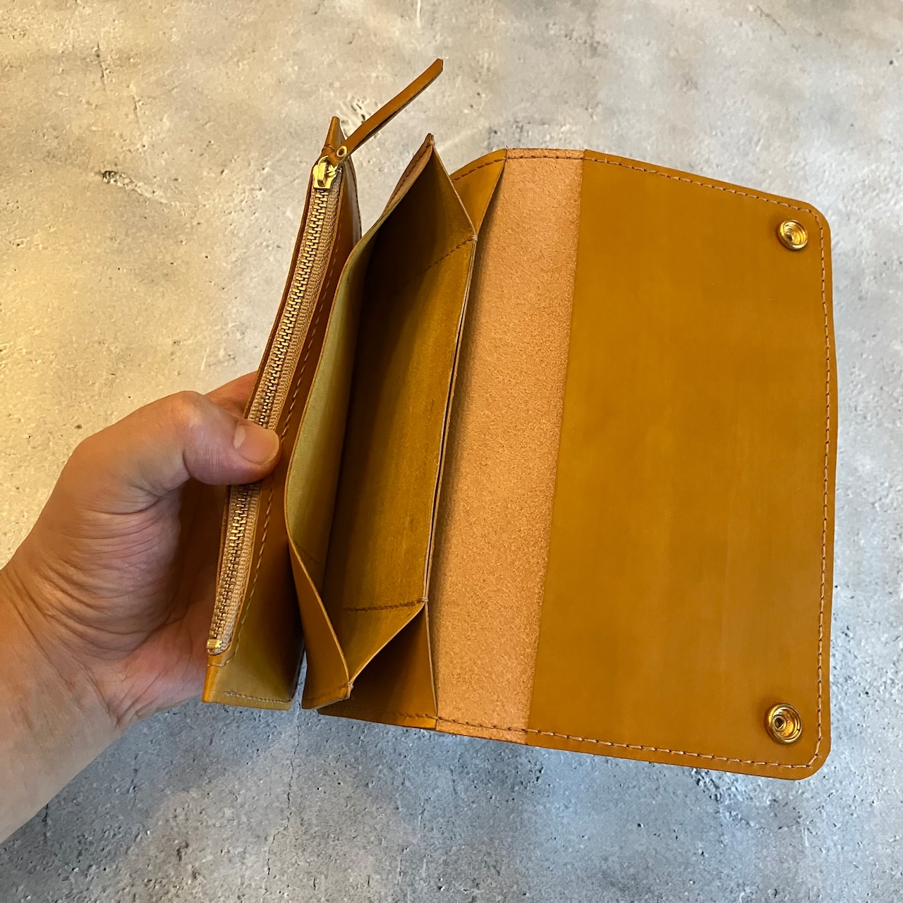 限定【TRUCKER WALLET】トラッカーウォレット 長財布 オイルレザー