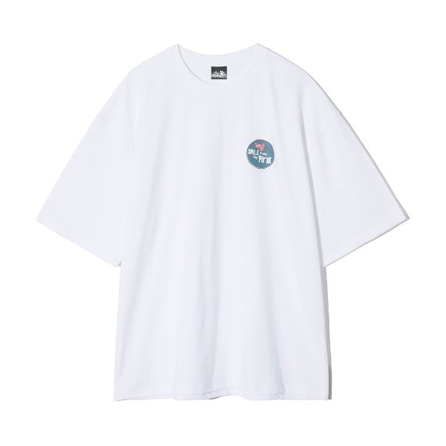 [PARTIMENTO] [PINK PANTHER] Circle Logo T White 正規品 韓国 ブランド 半袖 T-シャツ