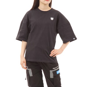 【HIPANDA ハイパンダ】レディース Tシャツ【日本限定】WOMEN'S KABUKI BIG SIZE SHORT SLEEVED T-SHIRT / WHITE・BLACK
