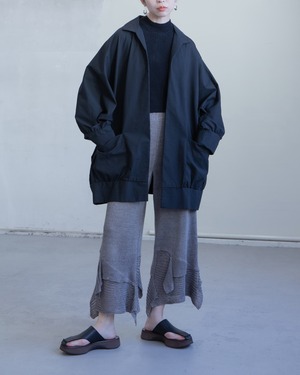 1980s dolman sleeves wide haori jacket