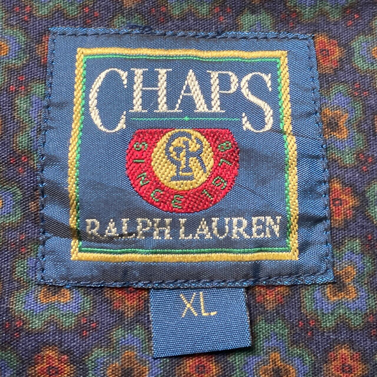 80年代 CHAPS Ralph Lauren チャップス ラルフローレン 花柄 総柄