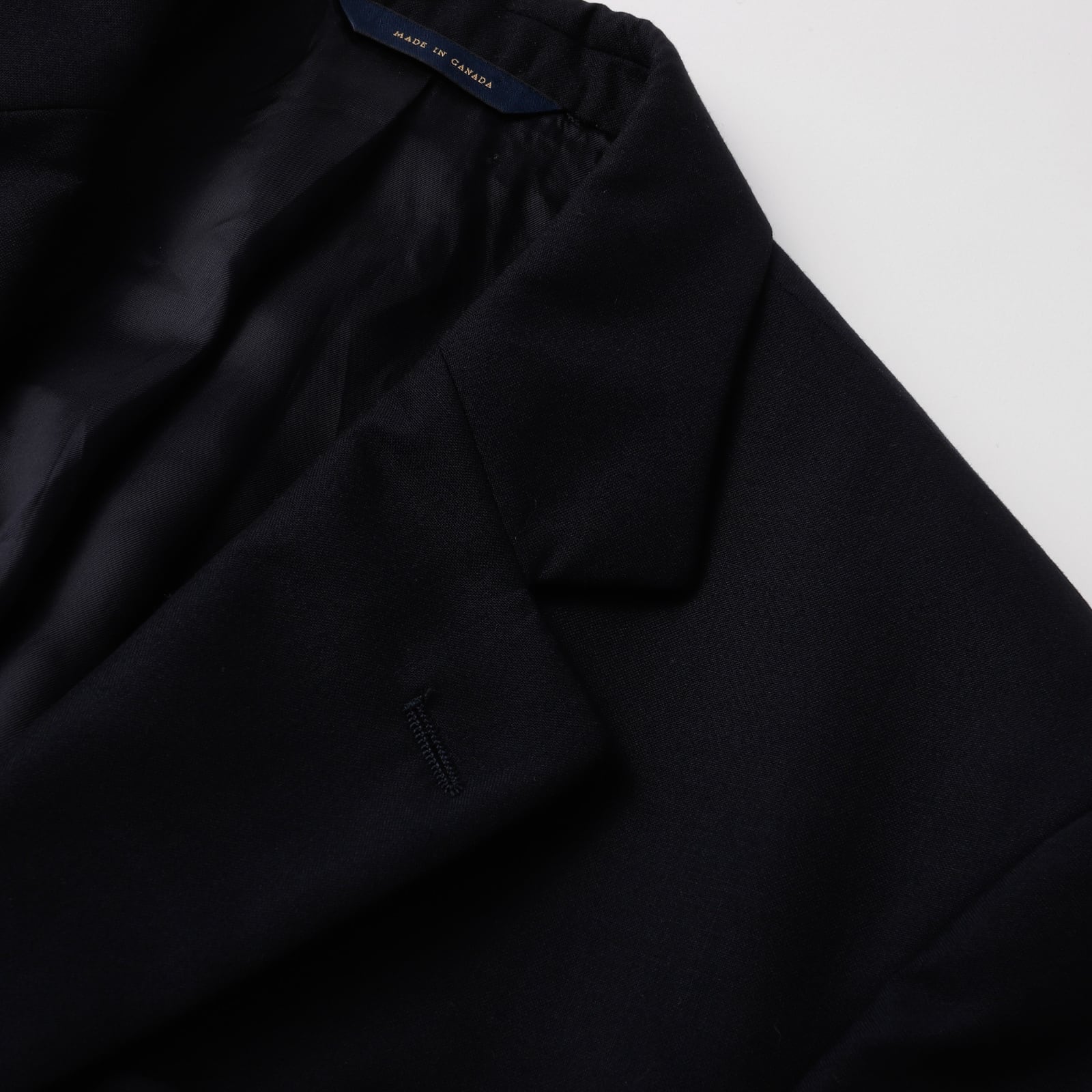 極美品】BROOKS BROTHERS Loro Piana Made in Canada wool Navy blazer