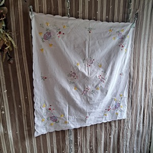 ヨーロッパ 刺繡クロス used [507079]