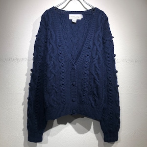 used knit cardigan