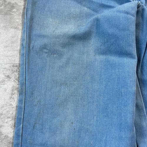 70s 80s Dickies フレア チビタグ デニム USA製 詳細写真8