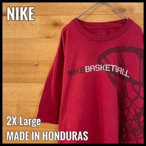 【NIKE】バスケットボール Tシャツ スウッシュ XXL ビッグサイズ ナイキ US古着 アメリカ古着