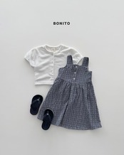 【取寄/韓国直送】BONITO 26/SM ive halfカーディガン｜夏服｜韓国子供服