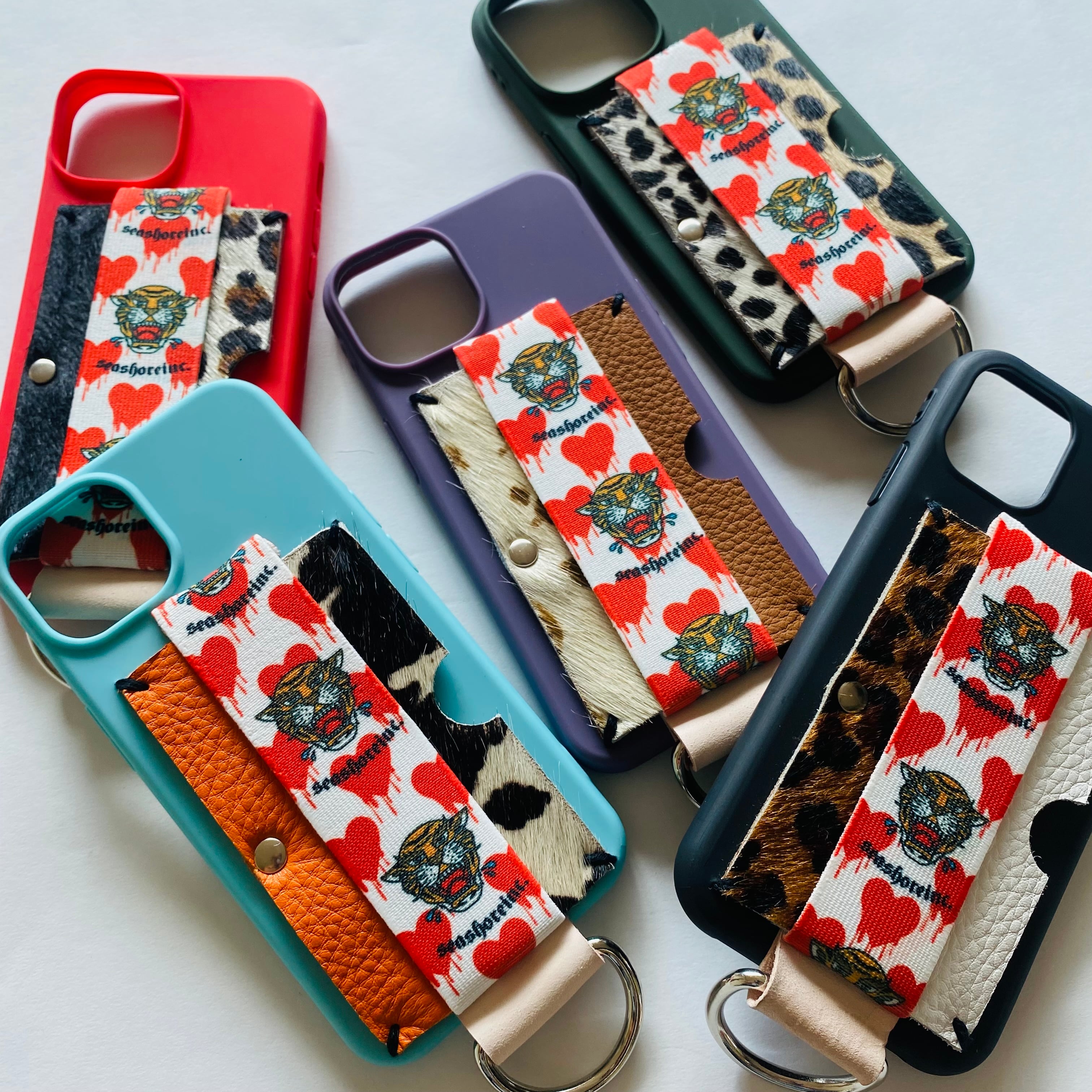 for iPhone【rubber】bi-color turquoise | seashoreinc.