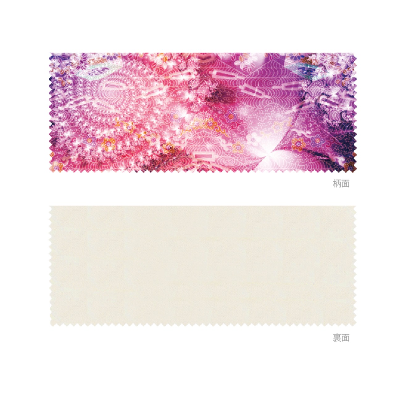 彩・胡蝶 - 和風 クリーナー（画面・メガネ拭き）【Re:design】