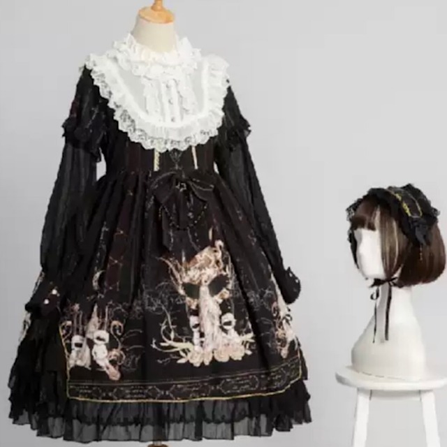 クラシカル ロリィタ クラロリ 白ロリ 黒ロリ ワンピース エレガント 上品 大人ロリィタ 夢かわ セットアップやパンツドレスなど二次会ドレスに合う海外ファッションサイト Urubei
