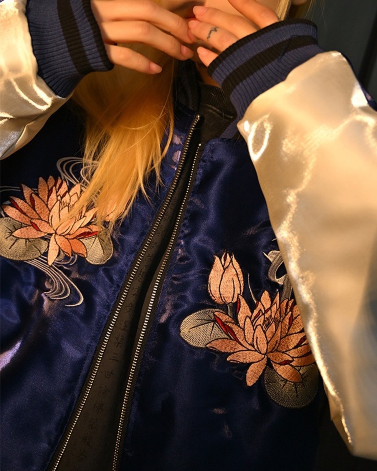 Water Moon Kannon  Yokosuka  Jacket 【G1041】