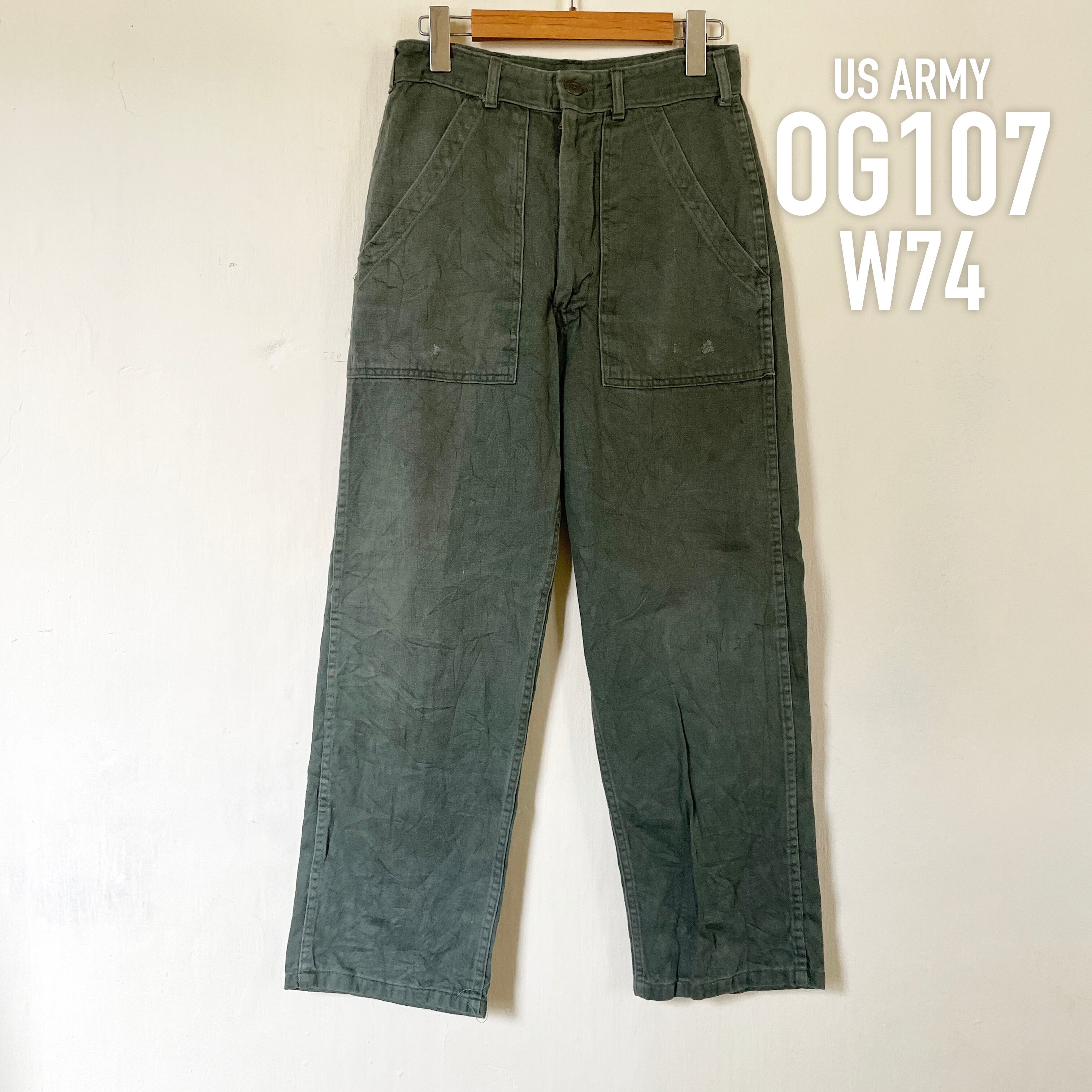 GD108 US ARMY 米軍 アメリカ軍 70s ベイカーパンツ OG107 