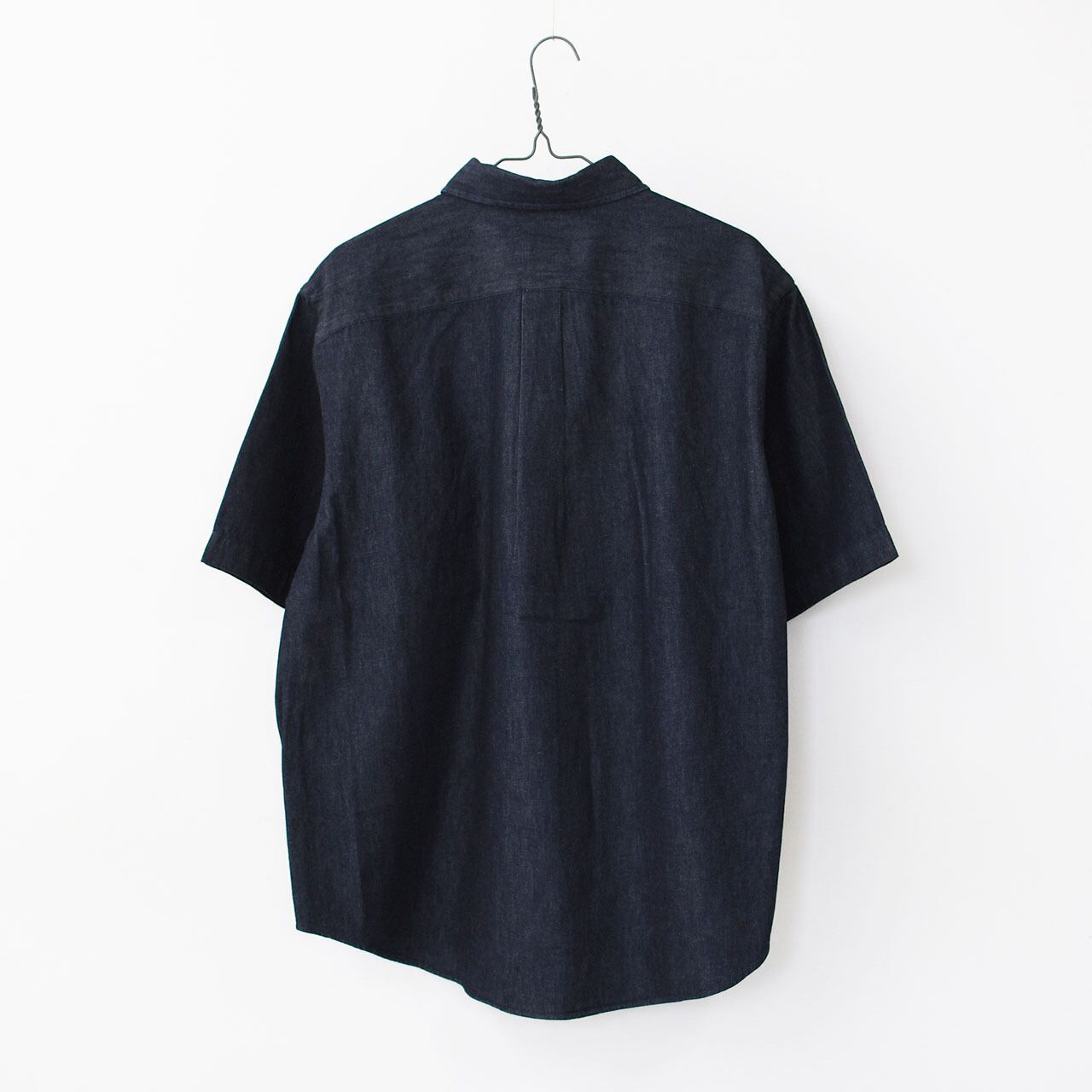 DANTON [ダントン] M DENIM DUNGAREE B.D. S/S SHIRT [DT-B0337DUG
