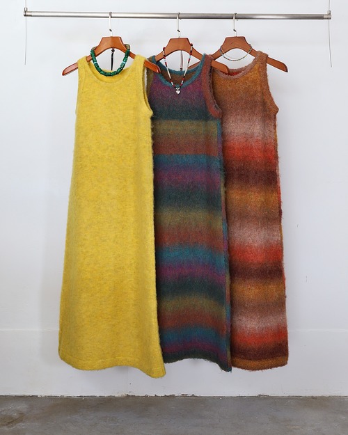 Soft Light I Line Knit Dress/ソフトライトIラインニットドレス