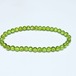 ペリドット ブレスレット 5mm メール便可 一点物 111-50666