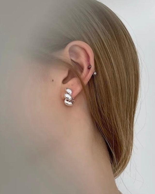 S925 Croissant pierce (R190)