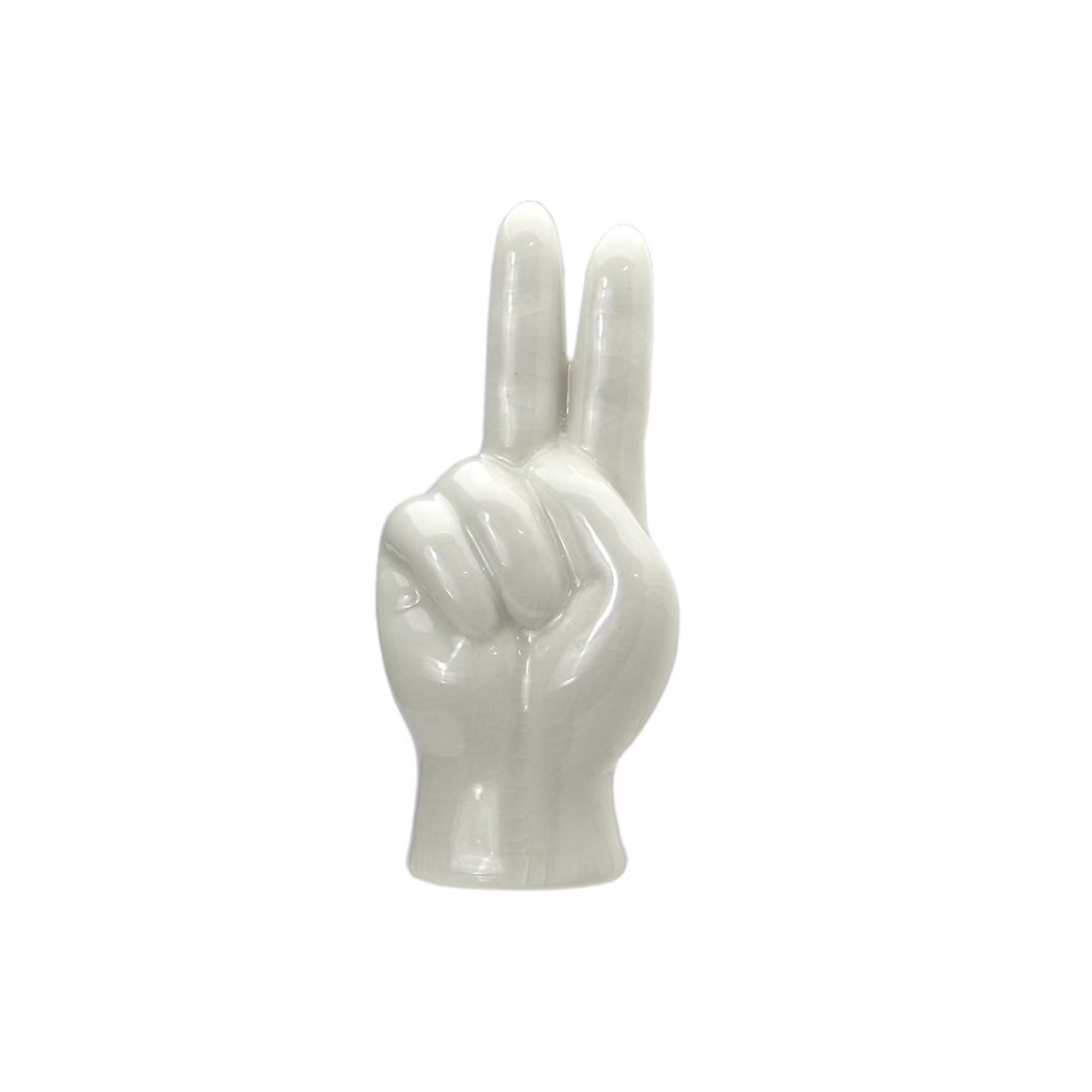 Porcelain Hand Objet "Peace"