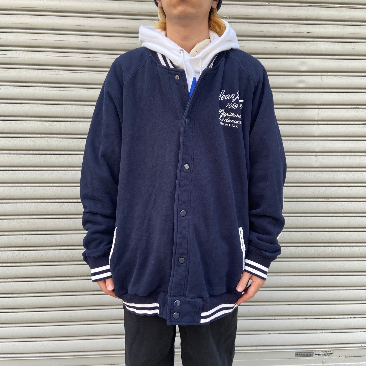 『送料無料』Sean john ショーンジョン　スウェットスタジャン　ビッグサイズ