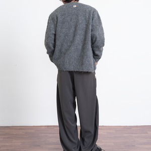 ボタンアクセントニットカーディガン　957