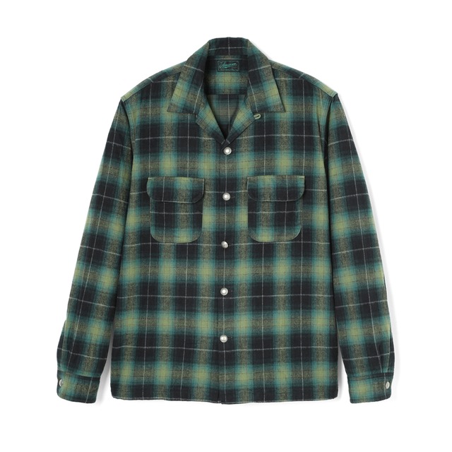 TCB jeans Catlight Shirts Covert Green Chambray