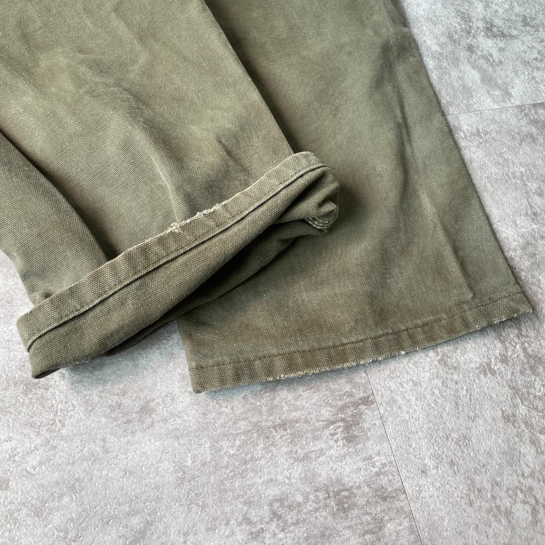 10s モスグリーン ダブルニー Carhartt B136 MOS 29×30 | ib2
