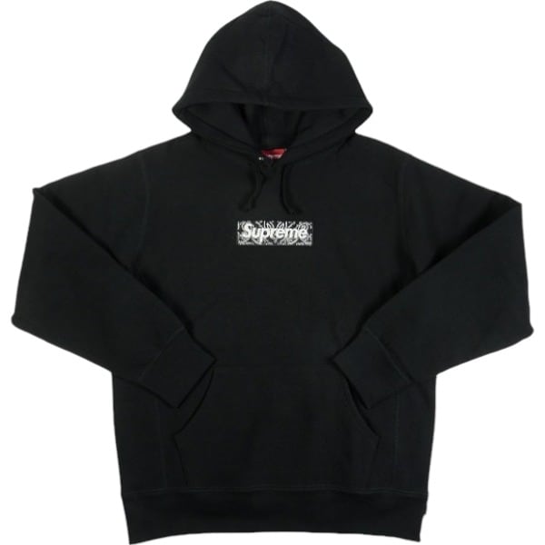 カラーブラックSupreme Box Logo Hooded Sweatshirt Black