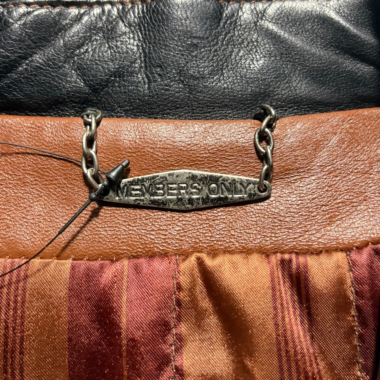 vintage GIANCARLO ROSSI sheep leather blouson