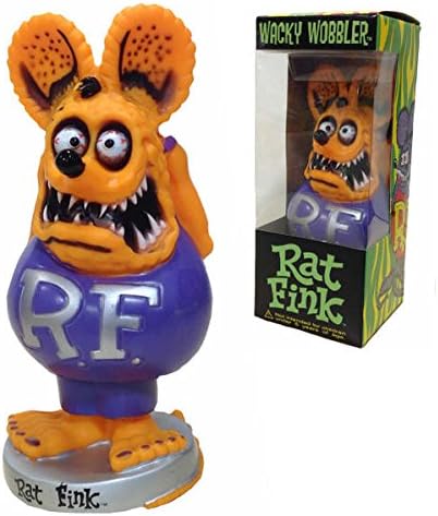 RATFINK Wacky Wobbler フィギュア 2pcs Random Rat Fink Figure Roth Ed Big Daddy Wacky Wobbler Bobble