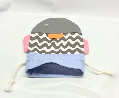 さかな　巾着袋　コップ袋｜とりさん工房ーかわいいハンドメイドポーチ