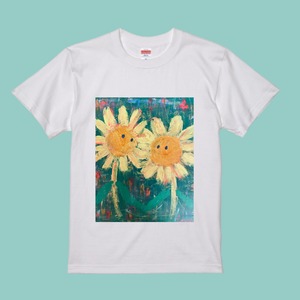 Kidsアート T-shirt「運命」ホワイト