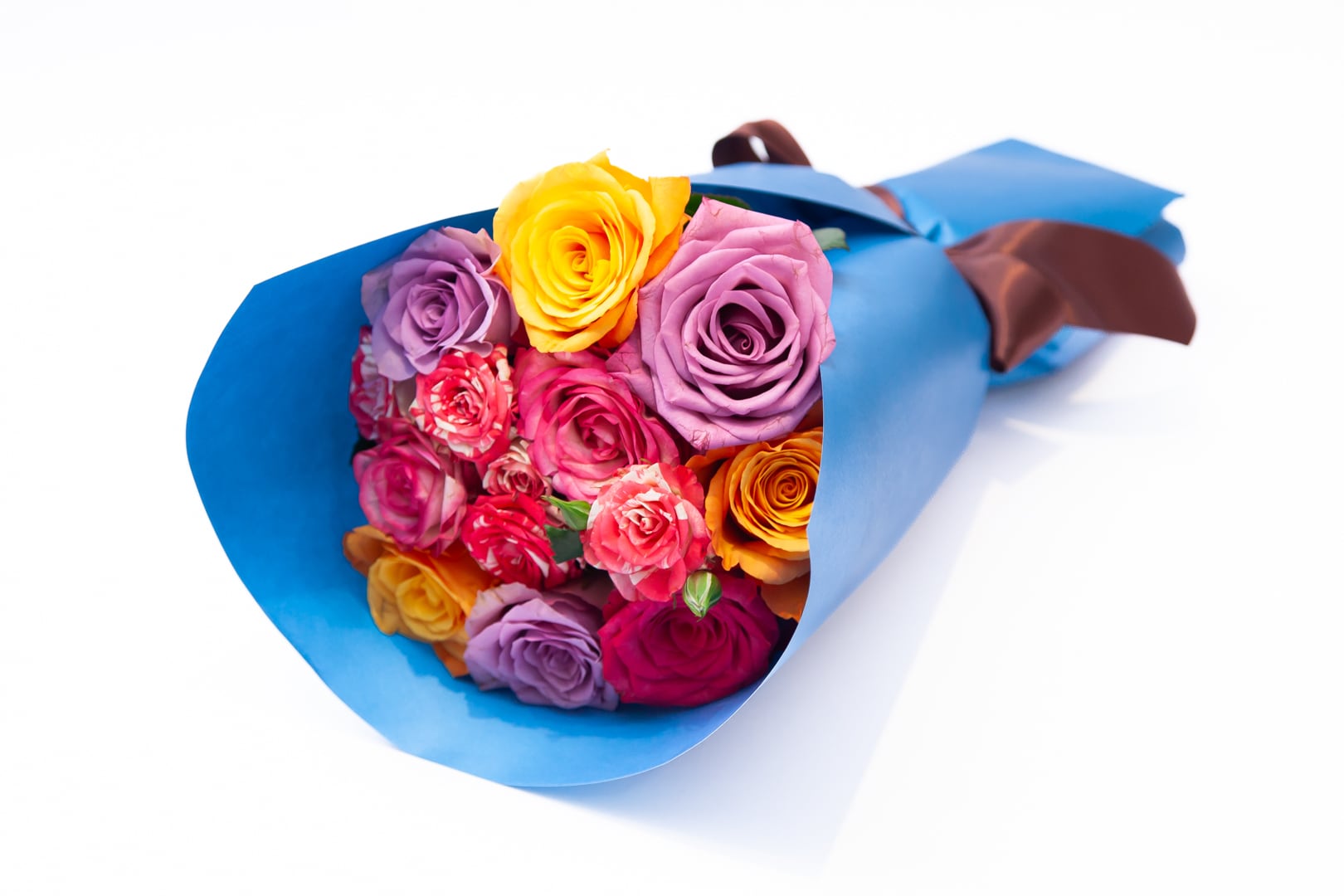 山櫻 代表 市瀬豊和 おすすめ花束【ターコイズラッピング】 | AFRIKA