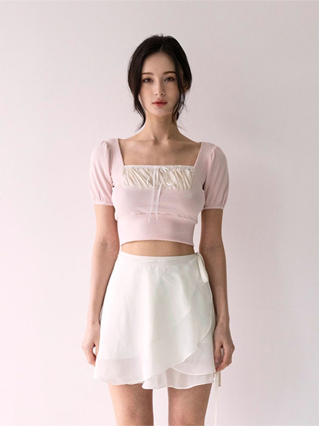 [NOT YOUR ROSE] Daisy top (Pink)