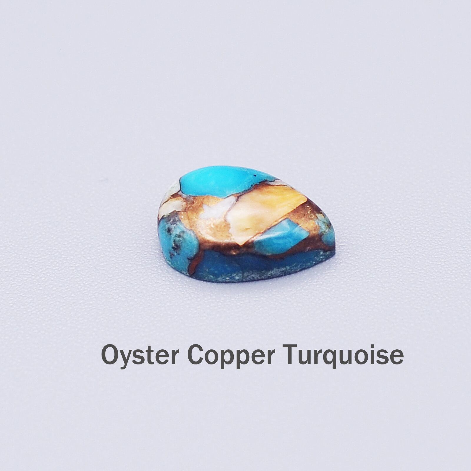 天然石 ターコイズ : オイスターコッパー ブルーコッパー セット