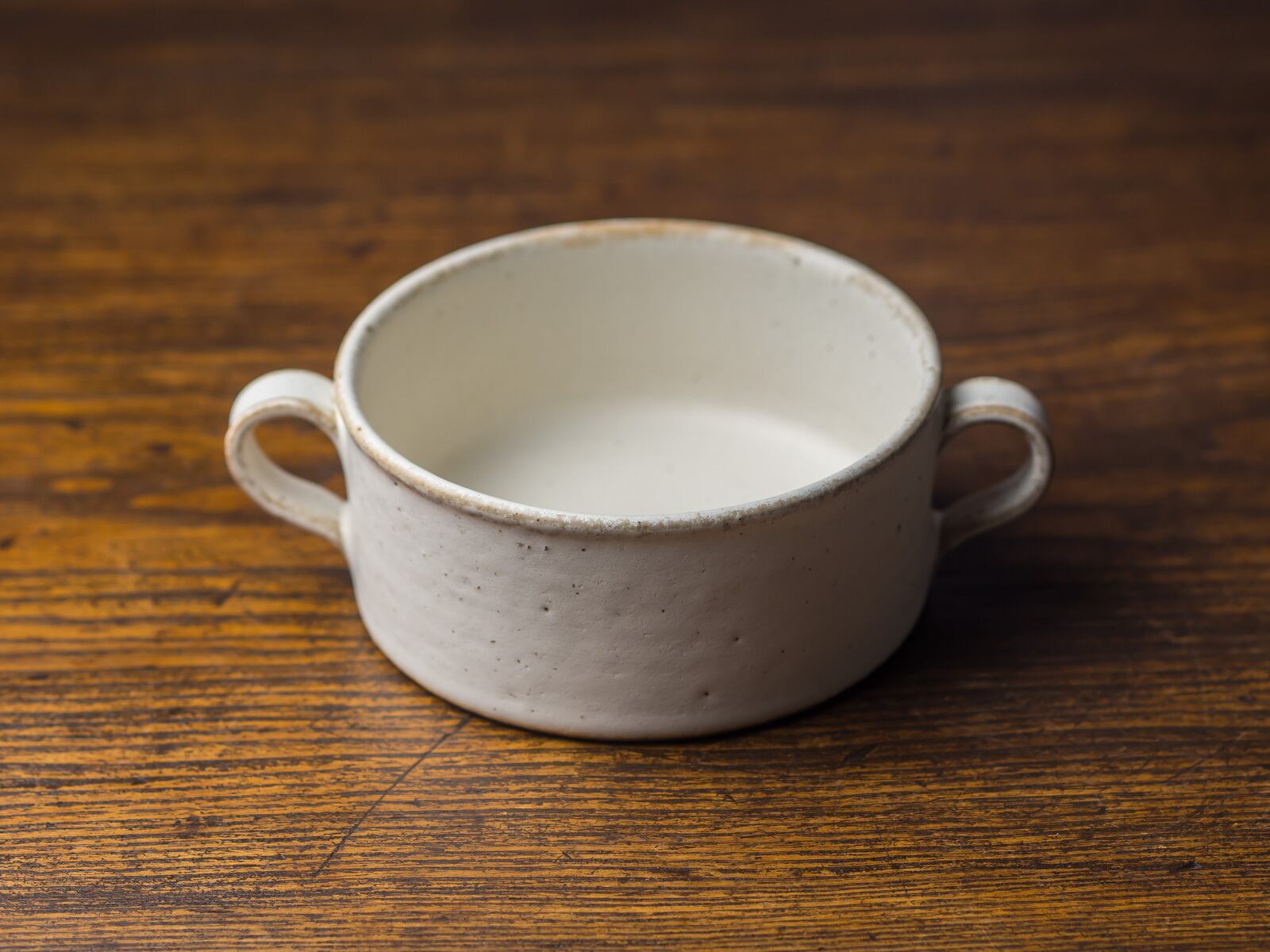 SHIROUMA スープカップ 白（スープボウル・グラタン皿・耐熱皿