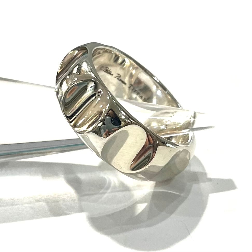 希少【TIFFANY&CO.】【28号】2330 ボリューム 光を放つグルーヴ